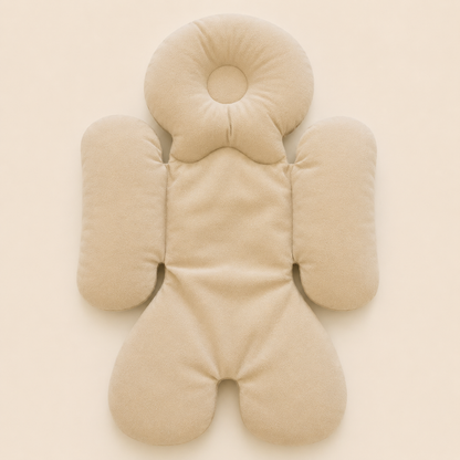 ALMOHADA DE COHE para Bebé – Soporte Ergonómico con Almohada Donut