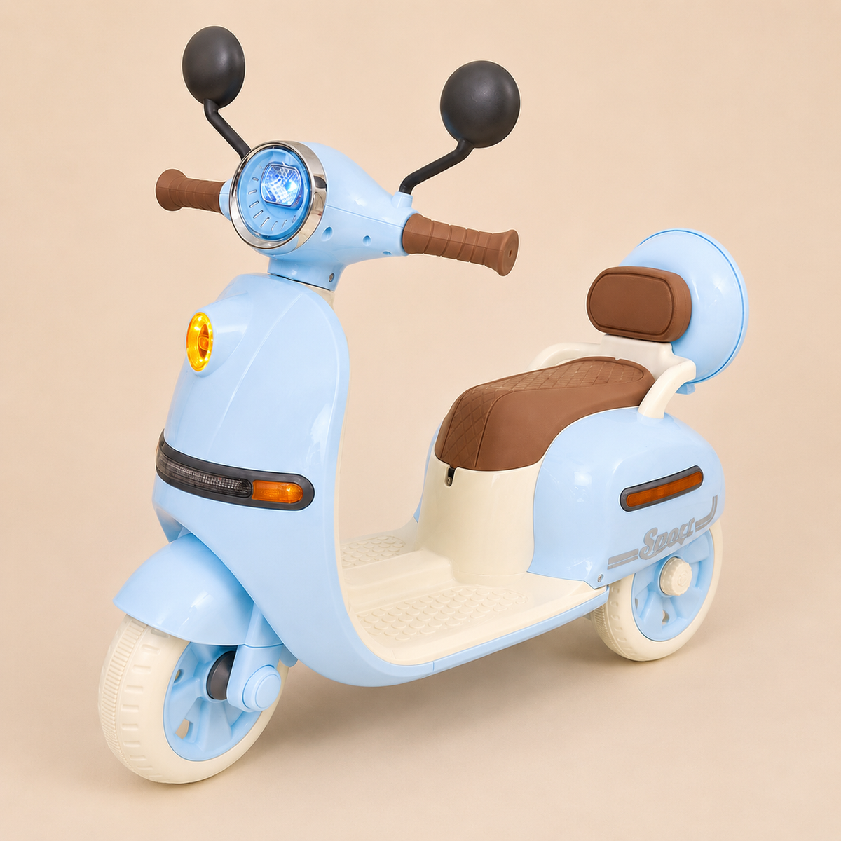 Moto Scooter Eléctrica para Niños YQ-668 - Azul