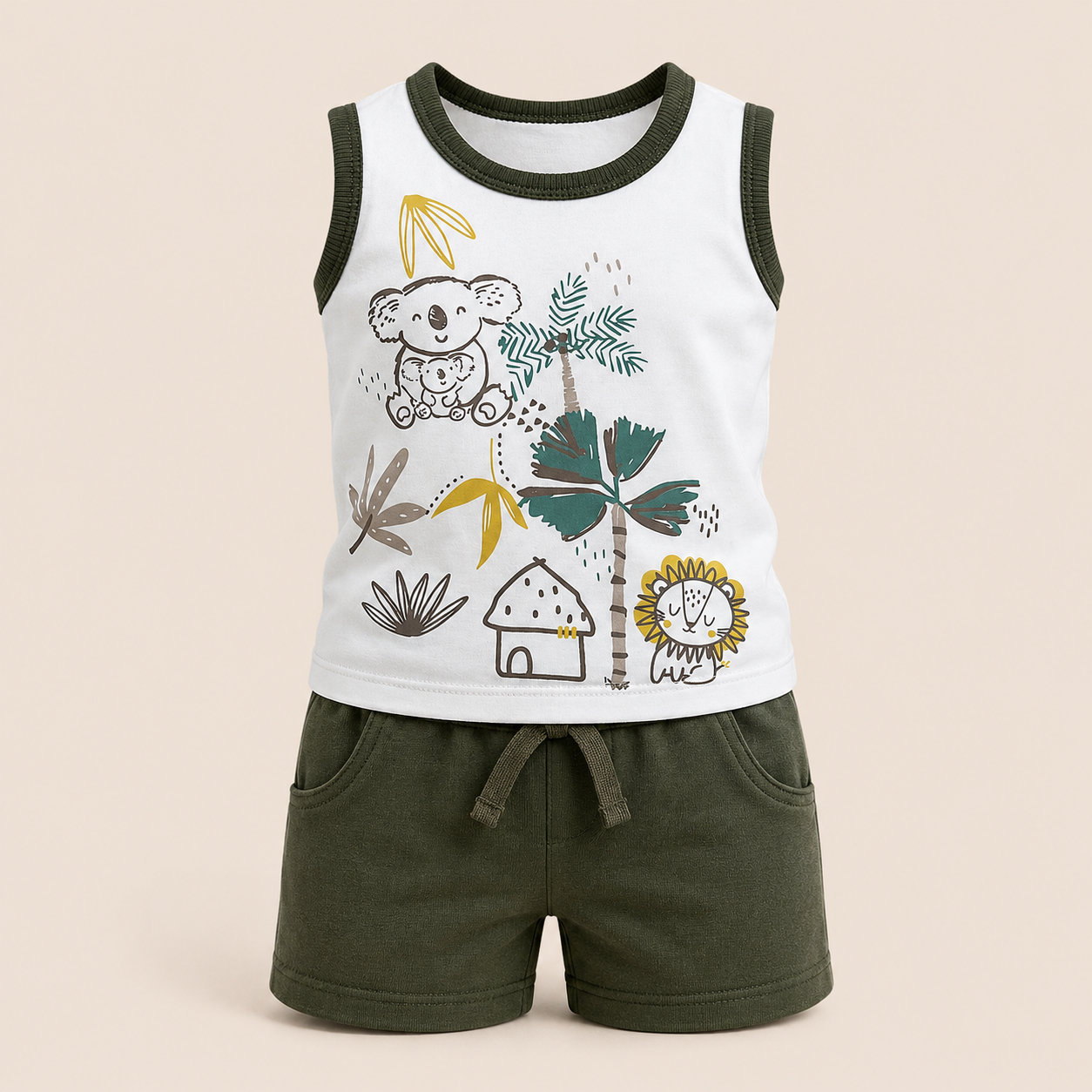 ⭕️ CONJUNTO 2 PIEZAS - VERDE