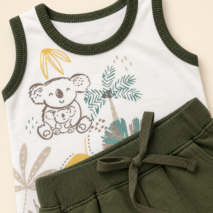 ⭕️ CONJUNTO 2 PIEZAS - VERDE