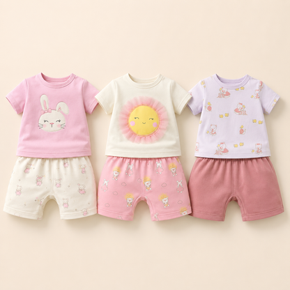 ⭕️ CONJUNTO 6 PIEZAS NIÑA CHOCOMIEL| MARA BABY