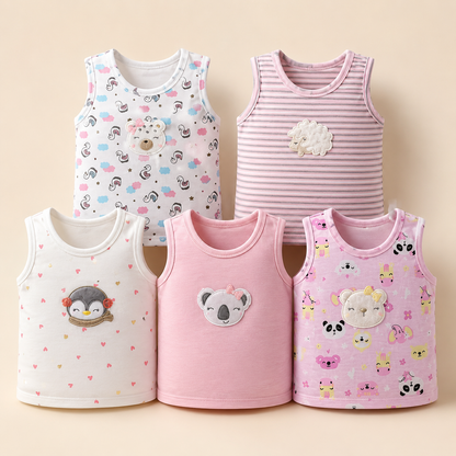 ⭕️ SET X5 FRANELILLAS NIÑA| MARA BABY