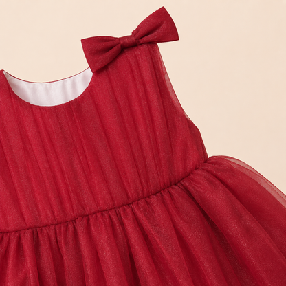 ⭕️ VESTIDO TULL VINO|MARA BABY