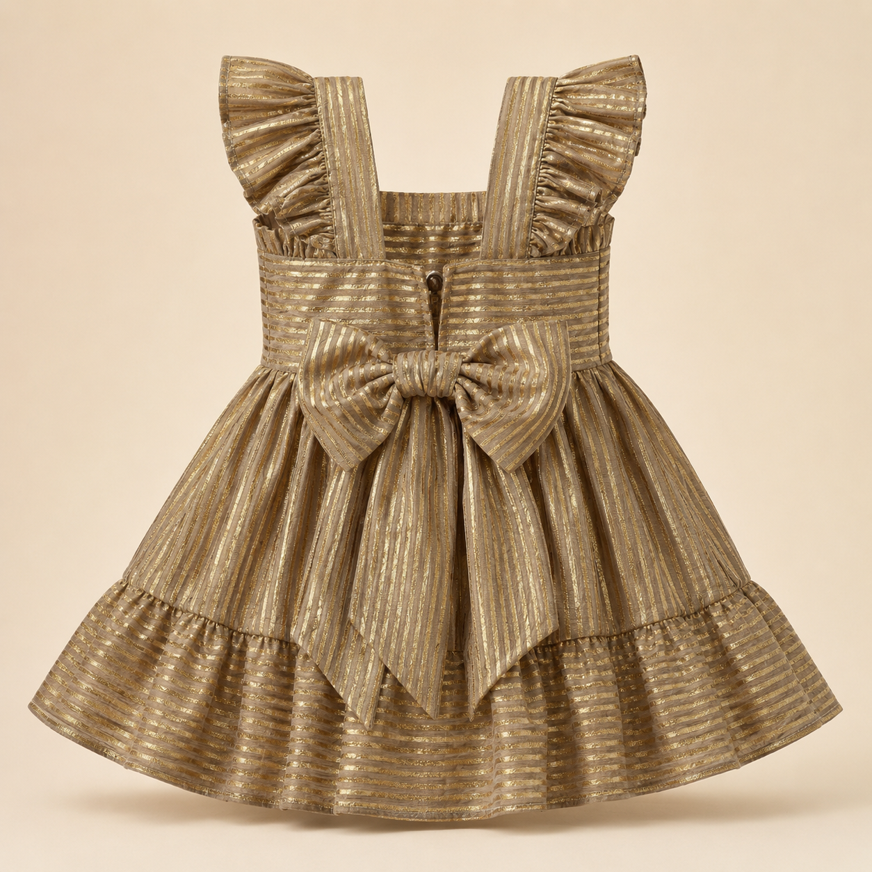 ⭕️ VESTIDO DORADO MCC|MARA BABY