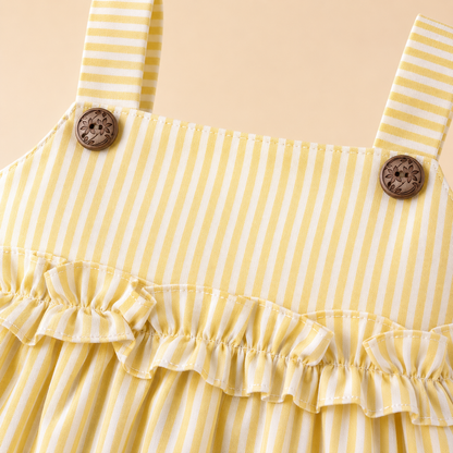⭕️ VESTIDO AMARILLO COLOMBIANO BEBÉ FELIZ |MARA BABY