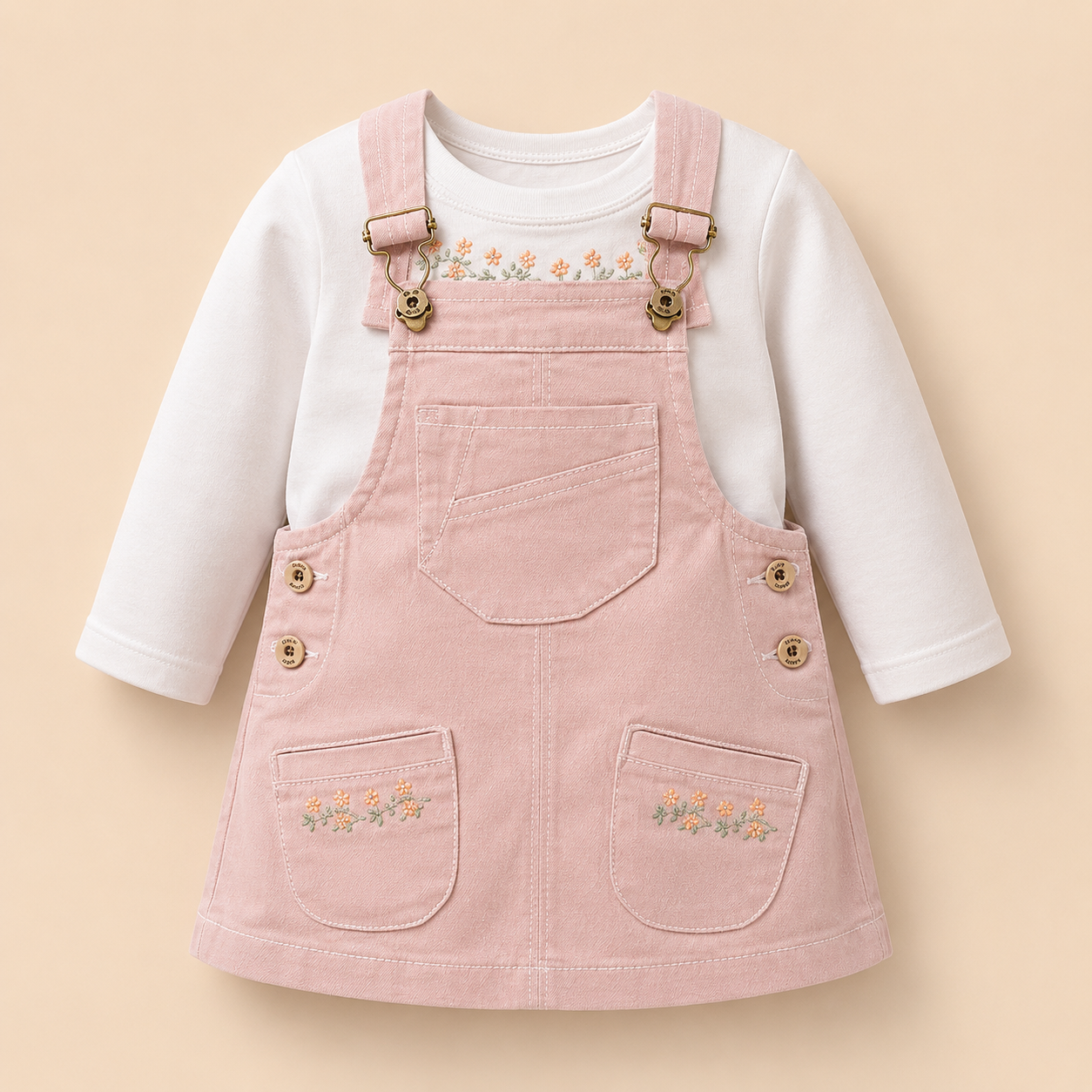 ⭕️ OVEROL ROSA|MARA BABY