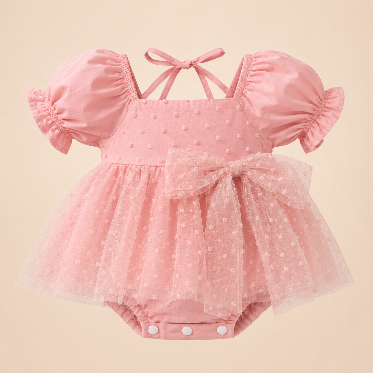 ⭕️ ASOLEADOR TULL SALMÓN | MARA BABY