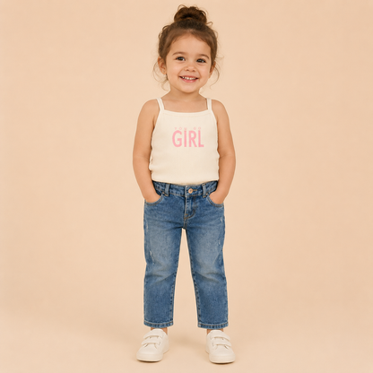 ⭕️ CONJUNTO 2 PIEZAS GIRL BLANCO| MARA BABY