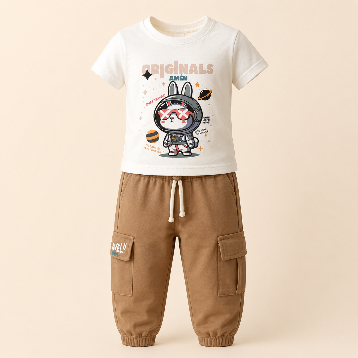 ⭕️ CONJUNTO 2 PIEZAS BLANCO ORIGINALS |MARA BABY