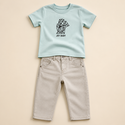 ⭕️ CONJUNTO 2 PIEZAS  DOG VERDE|MARA BABY