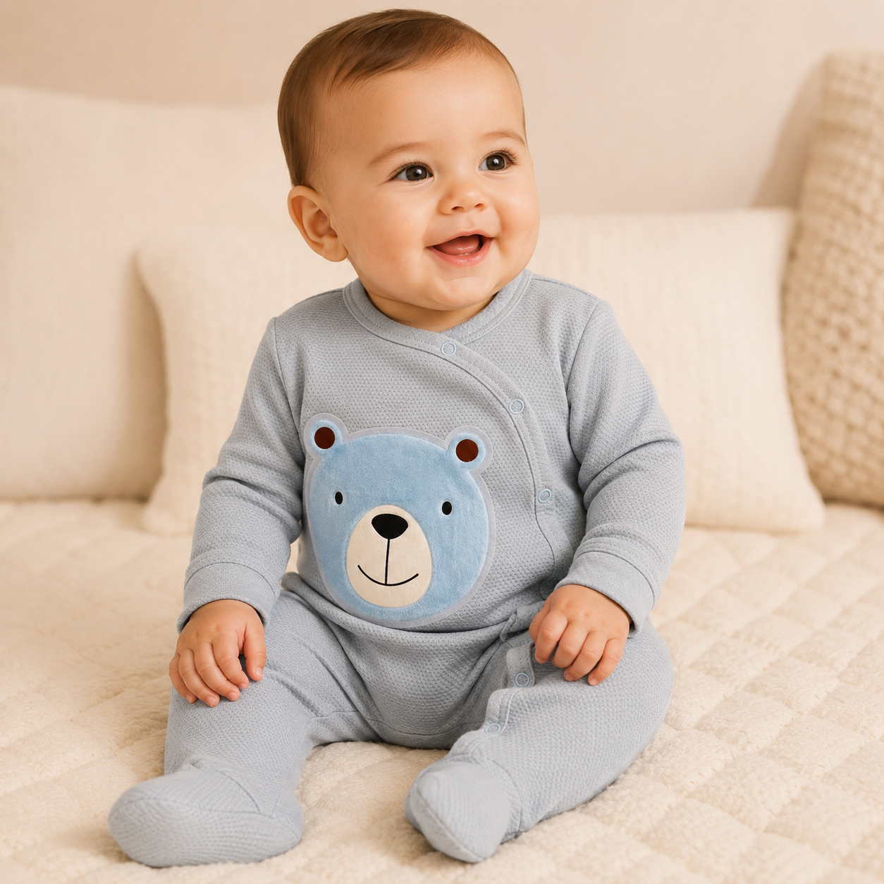 ⭕️ PIJAMA AZUL OSO | MARA BABY