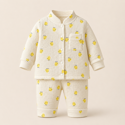 ⚪️ PIJAMA 2 PIEZAS POLLITOS  |MARA BABY
