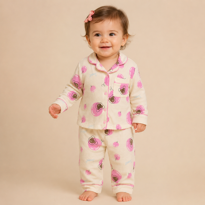 ⚪️ PIJAMA 2 PIEZAS OSO  |MARA BABY