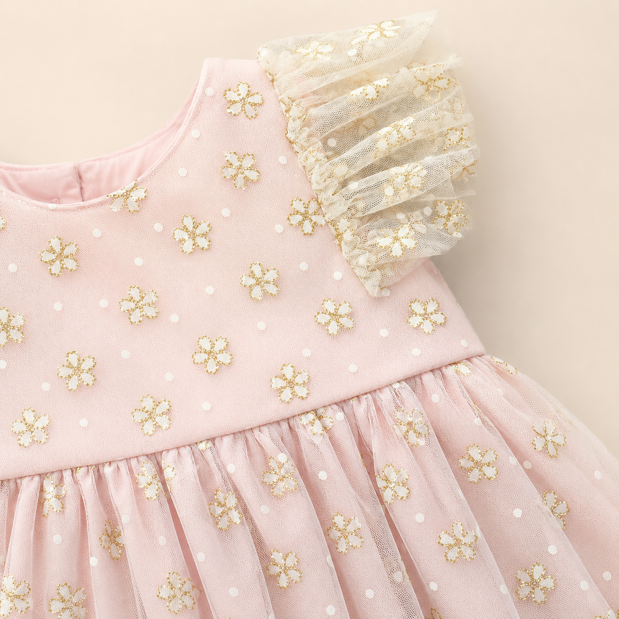 ⭕️ VESTIDO ROSA TUL | MARA BABY