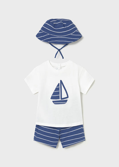 ⚪️ CONJUNTO 3 PIEZAS BARCO EUROPEO MAYORAL | MARA BABY