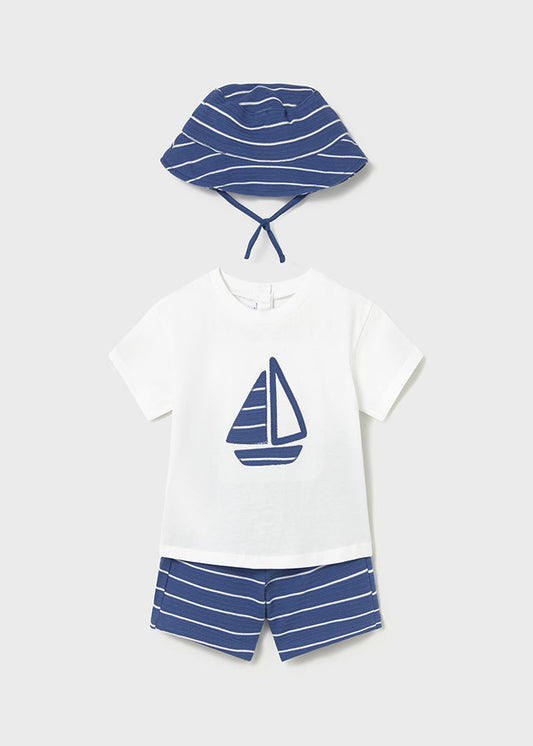 ⚪️ CONJUNTO 3 PIEZAS BARCO EUROPEO MAYORAL | MARA BABY