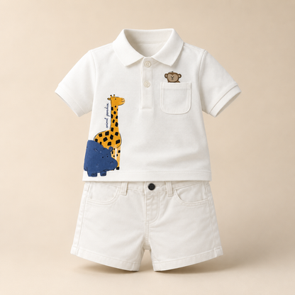 ⚪️ CONJUNTO 2 PIEZAS MAYORAL POLO Y BERMUDA