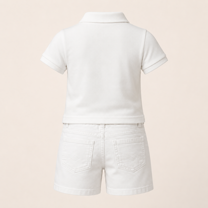 ⚪️ CONJUNTO 2 PIEZAS MAYORAL POLO Y BERMUDA