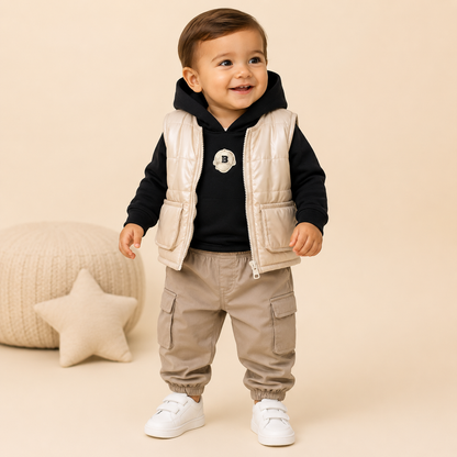 ⚪️ CONJUNTO 3 PIEZAS GORRA | MARA BABY