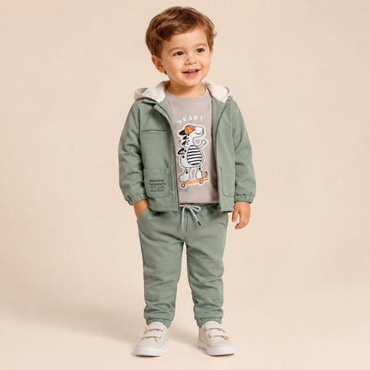 ⚪️ CONJUNTO 3 PIEZAS JOY BABY | MARA BABY