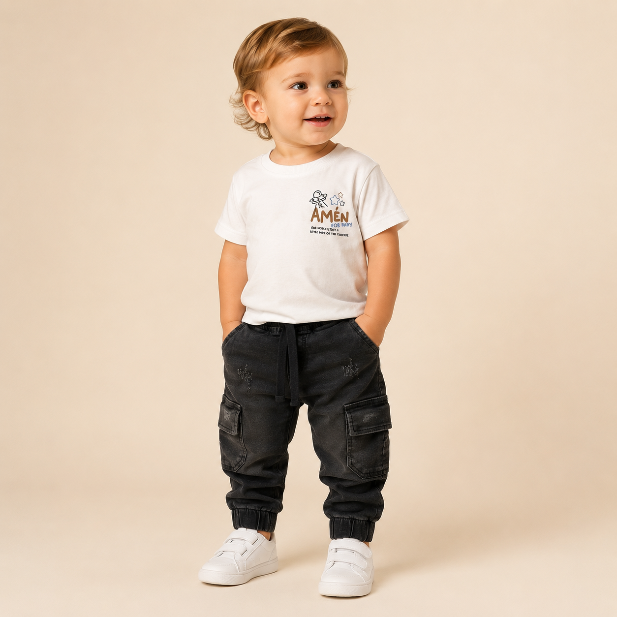 ⚪️ CONJUNTO 2 PIEZAS AMÉN BLANCO | MARA BABY