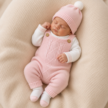 PRIMER DÍA OVEROL REF. ROSADO | MARA BABY