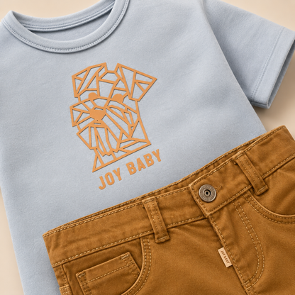 ⭕️ CONJUNTO 2 PIEZAS  DOG TERRACOTA |MARA BABY