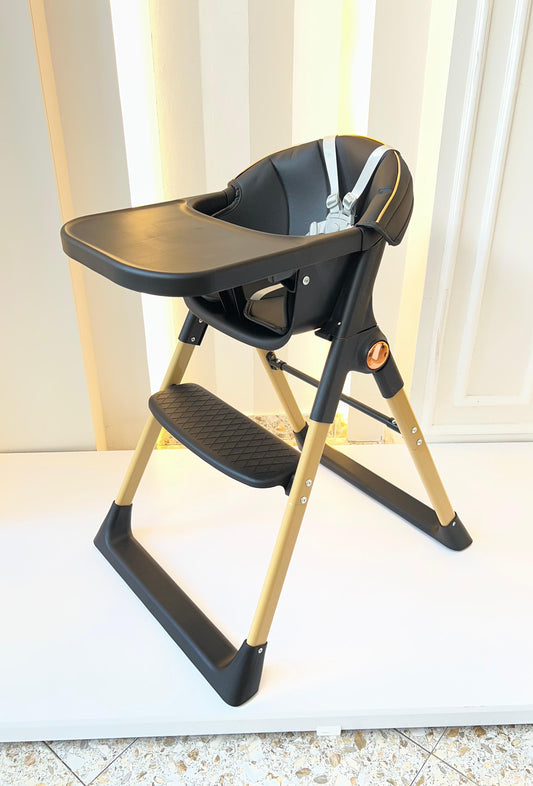 Silla Comedor Aurora – Diseño Moderno y Funcional Negro