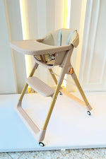 Silla Comedor Aurora – Diseño Moderno y Funcional Beige