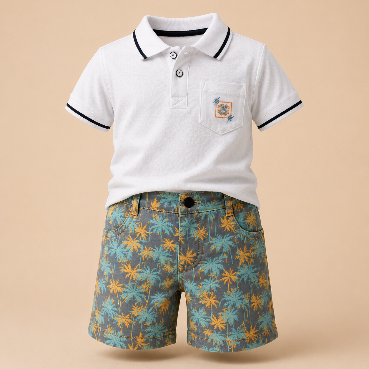 ⭕️ CONJUNTO 2 PIEZAS PALMAS | MARA BABY