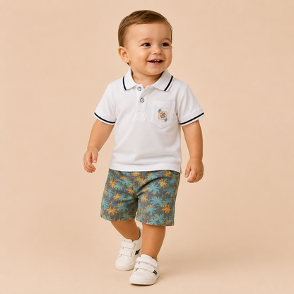 ⭕️ CONJUNTO 2 PIEZAS PALMAS | MARA BABY
