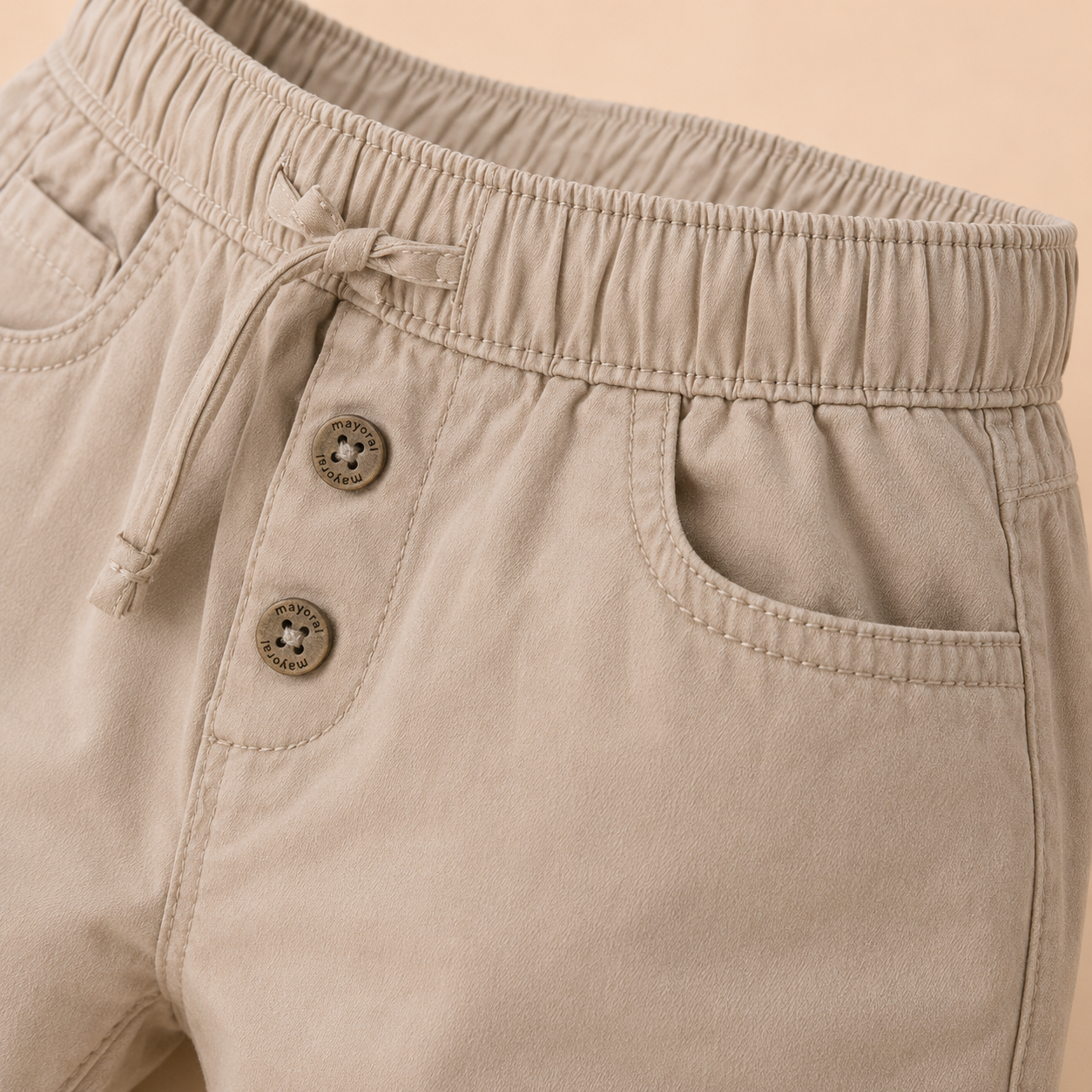 ⭕️ Pantalón Beige Bebé Niño | Mayoral