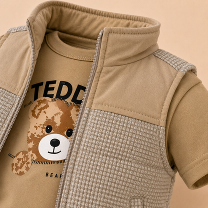 ⭕️ CONJUNTO 3 PIEZAS TEDDY | MARA BABY