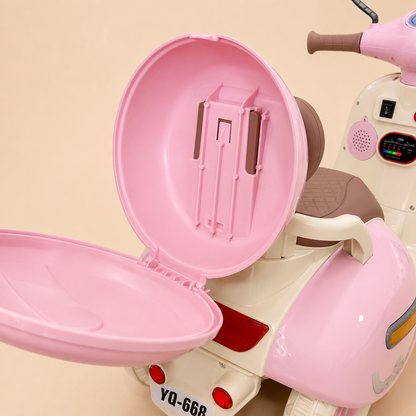 Moto Scooter Eléctrica para Niños YQ-668 - Rosa