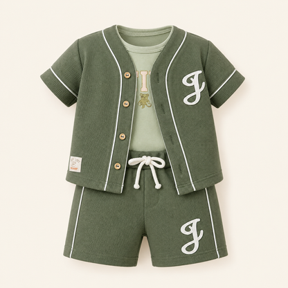 ⭕️ CONJUNTO 3 PIEZAS SPORT VERDE