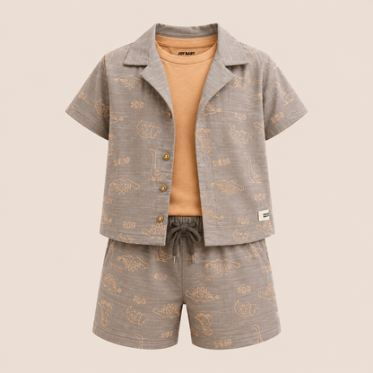⭕️ CONJUNTO 3 PIEZAS- JOY BABY BEIGE