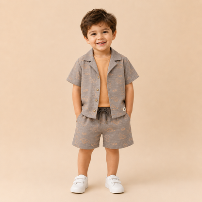 ⭕️ CONJUNTO 3 PIEZAS- JOY BABY BEIGE