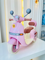 MOTO ELÉCTRICA INFANTIL REF.VENECIA ROSADA