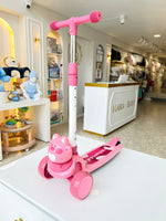 MONOPATÍN INFANTIL CON LUCES Y MÚSICA ROSADA