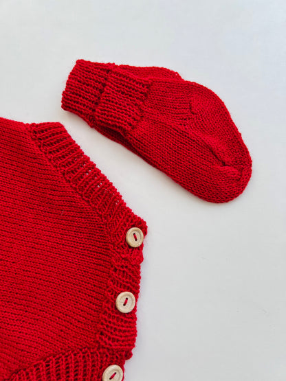 OVEROL TEJIDO “MI PRIMERA NAVIDAD”