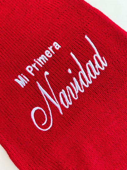 OVEROL TEJIDO “MI PRIMERA NAVIDAD”