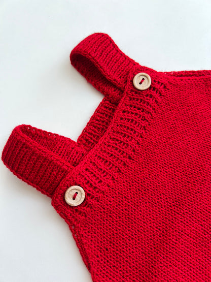 OVEROL TEJIDO “MI PRIMERA NAVIDAD”