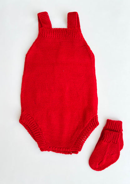 OVEROL TEJIDO “MI PRIMERA NAVIDAD”