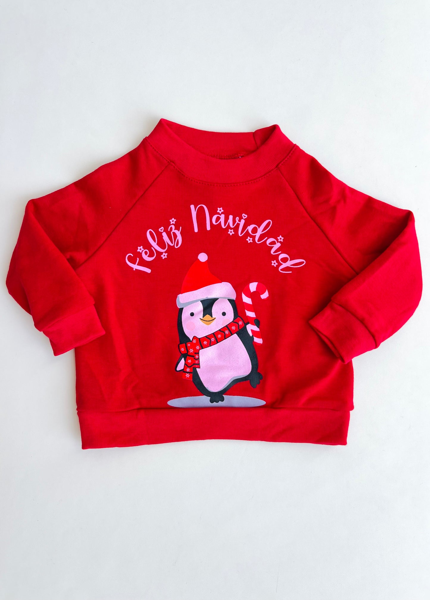 BUZO NAVIDEÑO PINGUINO