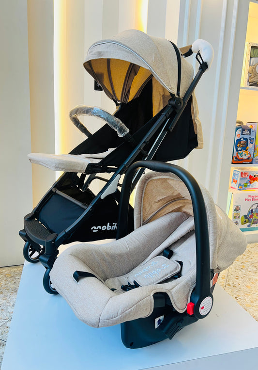 COCHE MALETA CON PORTA BEBÉ MOBILÚ