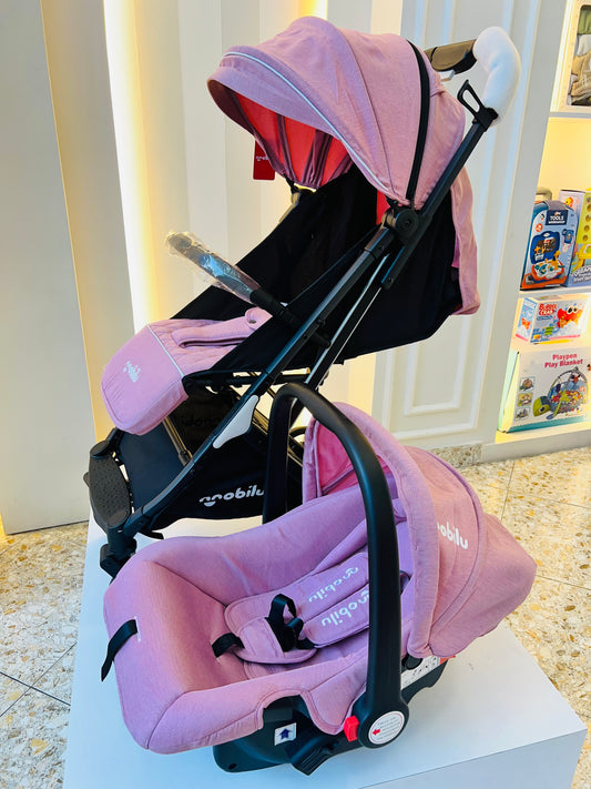 COCHE MALETA CON PORTA BEBÉ MOBILÚ