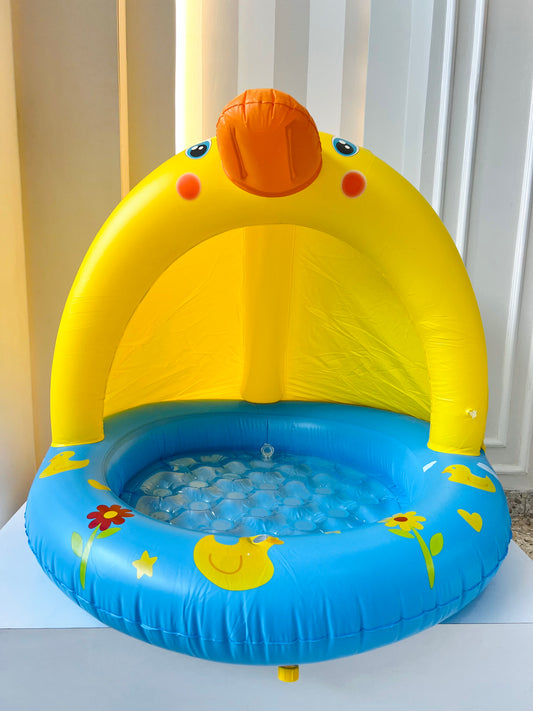 PISCINA INFLABLE DE PATO PARA BEBÉS
