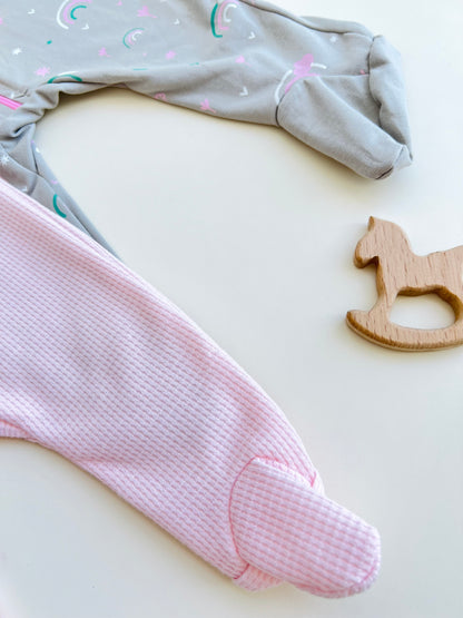SET DE 3 PIJAMAS ENTERIZAS PARA BEBÉS VENTURA