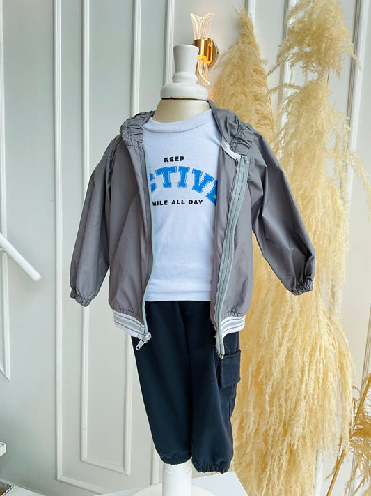Conjunto con chaqueta