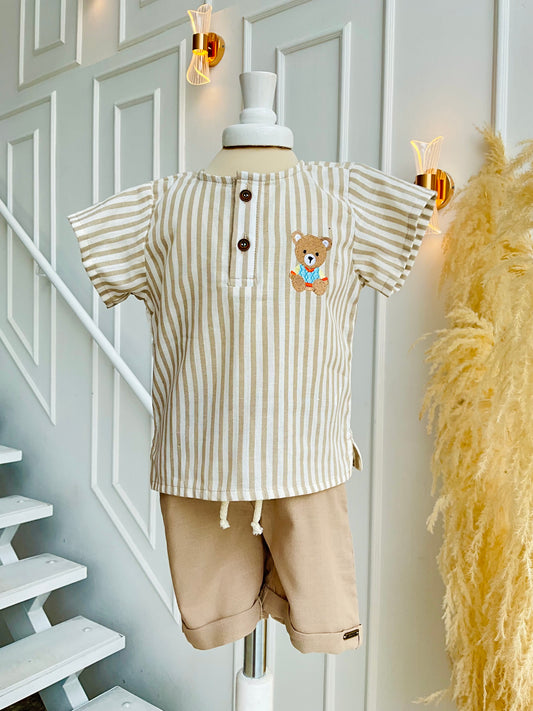 Conjunto safari rayitas
